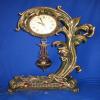 Tree moon shape decoration clock for home