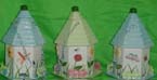 Wholesale garden decoration - flower painted summer house 