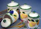 Kitchen accessory gift wholesale - fruit decor pot with lid 