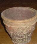Home decor vase supply - carved clay making art 